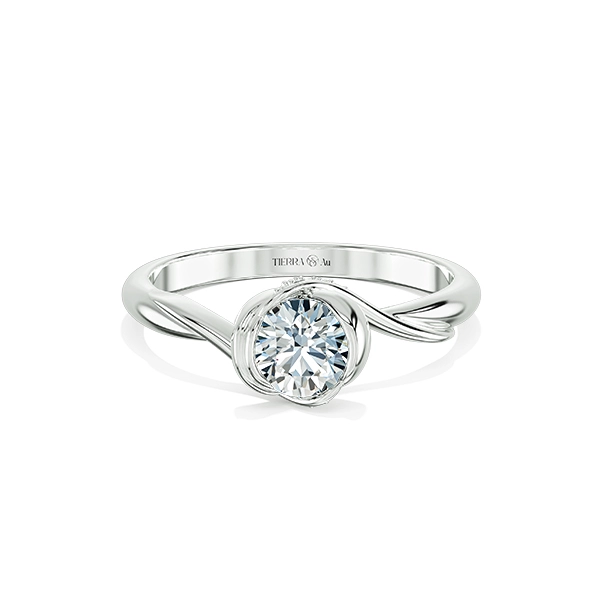 Nhẫn đính hôn Kim cương White Pappilon NCH5401